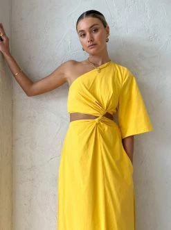 Camilla And Marc Wally Dress In Honey -Coco & Lola SHOP C M Low Res 84 600x