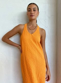 Camilla And Marc Toledo Racer Back Dress In Dusty Orange -Coco & Lola SHOP Camilla and Marc Drop2 Low Res 216 600x