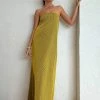 Camilla And Marc Izaro Maxi Dress In Yellow/Brown -Coco & Lola SHOP Camilla and Marc Low Res 178 600x