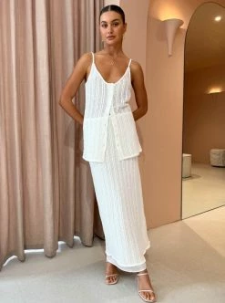 Camilla And Marc Dante Knit Skirt In Ivory 10 Camilla And Marc Dante Knit Skirt In Ivory -Coco & Lola SHOP Camilla and Marc Low Res 308 600x