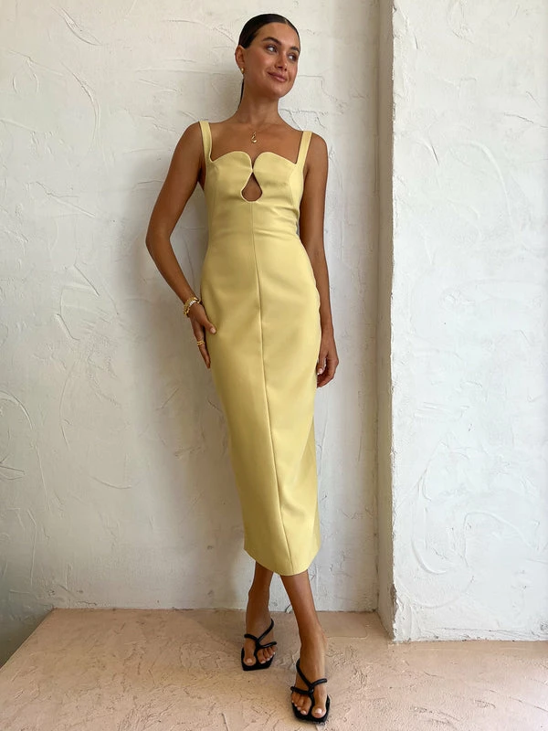Camilla And Marc Brixton Dress In Mustard Yellow 3 Camilla And Marc Brixton Dress In Mustard Yellow