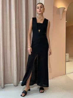 Camilla And Marc Adrien Dress In Black -Coco & Lola SHOP CamillaandMarc lowres 22 600x