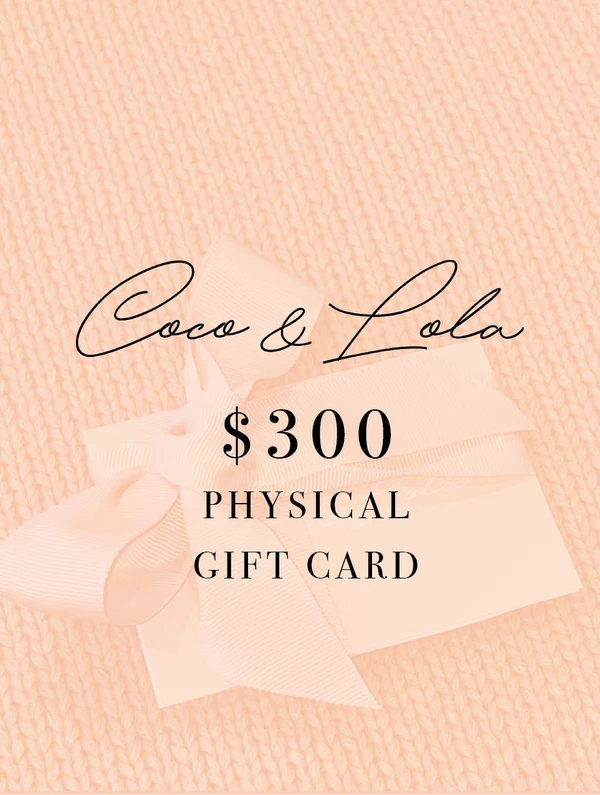 Physical Gift Voucher $300 3 Physical Gift Voucher $300
