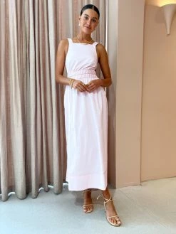 Elka Collective Yuri Dress In Blush -Coco & Lola SHOP ElkaCollective Lowres 3 4cacf705 579f 47bd 97fa 59a9ca505a84 600x