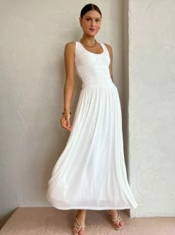 Hansen & Gretel Fresca Dress In Ivory -Coco & Lola SHOP Hansen And Gretel Low Res 135 600x