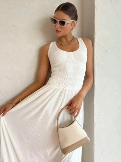 Hansen & Gretel Fresca Dress In Ivory -Coco & Lola SHOP Hansen And Gretel Low Res 144 600x