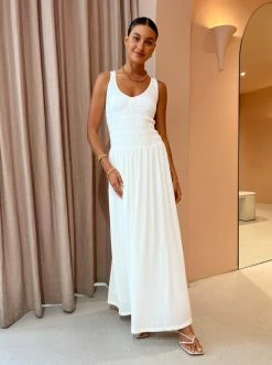 Hansen & Gretel Fresca Dress In Ivory -Coco & Lola SHOP Hansen Eden Low Res 91 600x