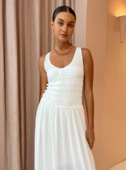 Hansen & Gretel Fresca Dress In Ivory -Coco & Lola SHOP Hansen Eden Low Res 93 600x