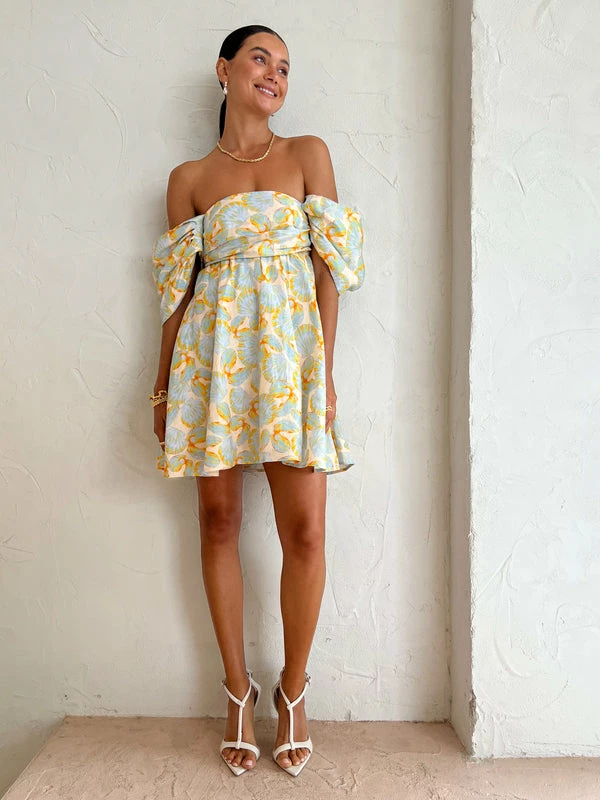 Issy Teacups Dress In Pearl 6 Issy Teacups Dress In Pearl - Image 4