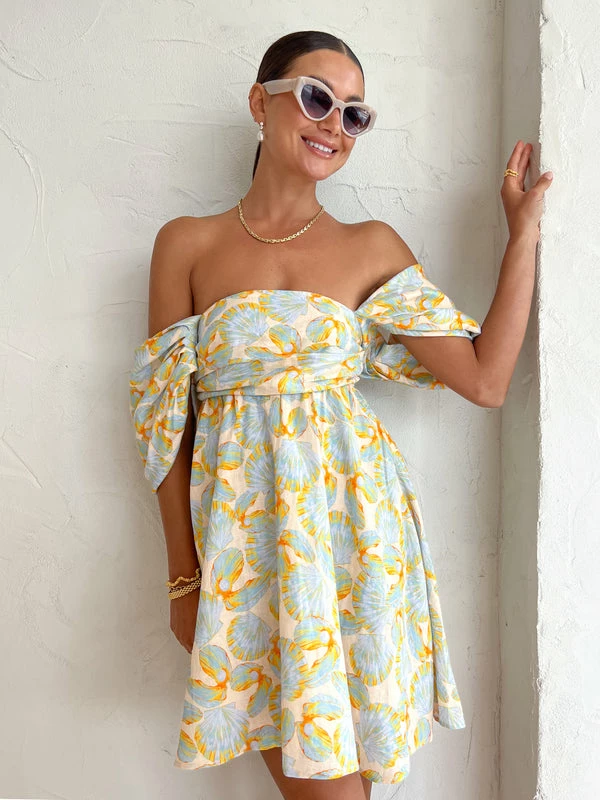 Issy Teacups Dress In Pearl 7 Issy Teacups Dress In Pearl - Image 5