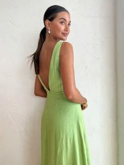 Issy Blue Skies Dress In Apple -Coco & Lola SHOP Issy Lowres 83 6d753f61 d47b 4980 8e27 d8e9697d31ca 600x