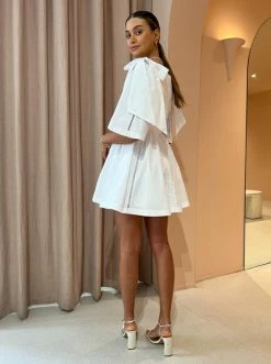 Joslin Hollie Organic Cotton Mini Dress In Optical White -Coco & Lola SHOP Joslin lowres 51 b8353b0d 9201 417e ae8e ca657b0c9a0f 600x
