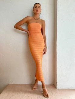 Lidee Aurore Gown In Sunset -Coco & Lola SHOP LIDEESunset Lowres 6 600x