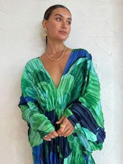 Lidee De Luxe Gown In Capri Blue/Green -Coco & Lola SHOP LIDEE Lowres 12 b525691b 9140 4f5c 8284 2e80a0dd7830 600x