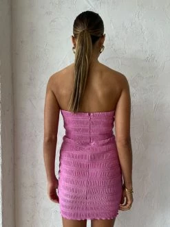 Lidee Aurore Mini Dress In Hot Pink -Coco & Lola SHOP LIDEE Lowres 47 1c180c4f 1a92 4ce4 a2e9 1544cc742eae 600x