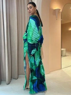 Lidee De Luxe Gown In Capri Blue/Green -Coco & Lola SHOP LIDEE Lowres 8 b35d3eab f272 4186 b19a 93d37342441c 600x