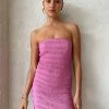 Lidee Aurore Mini Dress In Hot Pink -Coco & Lola SHOP LIDEE Lowres 9 600x