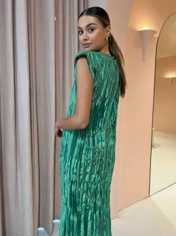 Lidee Hutton Dress In Sea Green -Coco & Lola SHOP L IDEE Low Res 13 600x