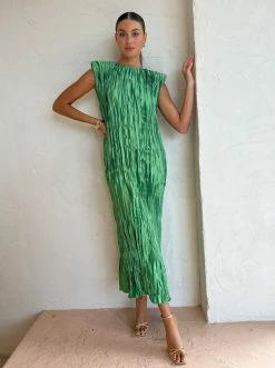 Lidee Hutton Dress In Sea Green -Coco & Lola SHOP L IDEE Low Res 19 600x