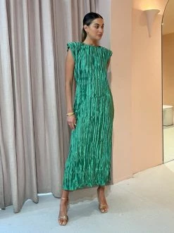 Lidee Hutton Dress In Sea Green -Coco & Lola SHOP L IDEE Low Res 2 600x