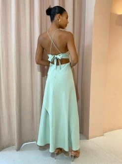 One Fell Swoop Solange Maxi Dress In Mint Pastel -Coco & Lola SHOP OFS lowres 21March 179 600x