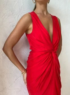 One Fell Swoop Gaia Maxi Dress In Rosso -Coco & Lola SHOP OneFellSwoop Lowres August 103 600x