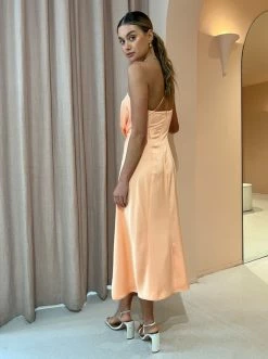 One Fell Swoop Aria Dress In Persimmon -Coco & Lola SHOP OneFellSwoop Lowres August 23 600x