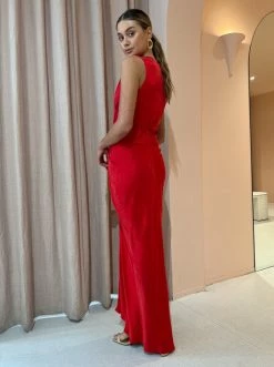 One Fell Swoop Gaia Maxi Dress In Rosso -Coco & Lola SHOP OneFellSwoop Lowres August 97 600x