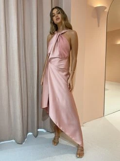 One Fell Swoop Audrey Dress In Dusty Rose -Coco & Lola SHOP OneFellSwoop Lowres May 140 600x