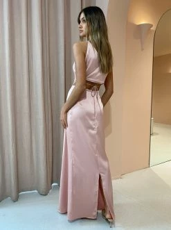 One Fell Swoop Cult Maxi Dress In Dusty Rose -Coco & Lola SHOP OneFellSwoop Lowres May 169 600x