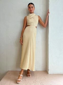 One Fell Swoop Bijoux Maxi Dress In Calipo -Coco & Lola SHOP One Fell Swoop Low Res 111 600x