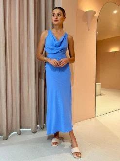 One Fell Swoop Zoe Midi Dress In Viola Blue -Coco & Lola SHOP One Fell Swoop Low Res 186 600x