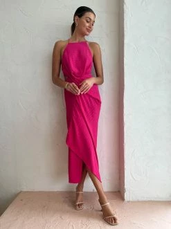 One Fell Swoop Solange Midi Dress In Pop -Coco & Lola SHOP One Fell Swoop Low Res 219 600x