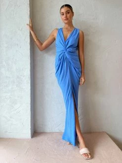 One Fell Swoop Gaia Maxi In Viola Blue -Coco & Lola SHOP One Fell Swoop Low Res 234 600x