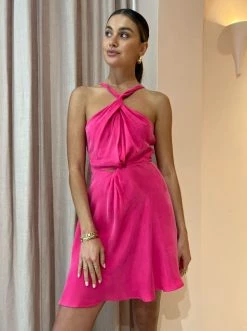 One Fell Swoop Esme Mini Dress In Hyacinth -Coco & Lola SHOP One Fell Swoop Low Res 330 600x