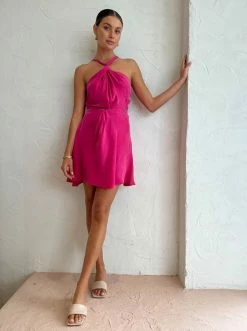 One Fell Swoop Esme Mini Dress In Hyacinth -Coco & Lola SHOP One Fell Swoop Low Res 340 600x