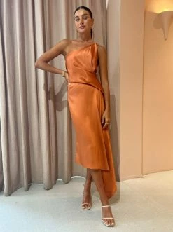 One Fell Swoop Pearl Dress In Sienna -Coco & Lola SHOP One Fell Swoop Low Res Eden 227 600x