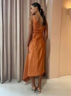 One Fell Swoop Pearl Dress In Sienna -Coco & Lola SHOP One Fell Swoop Low Res Eden 233 600x