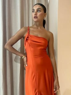 One Fell Swoop Hepburn Maxi In Burnt Orange -Coco & Lola SHOP One Fell Swoop Low Res Eden 322 600x