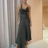 One Fell Swoop Josephine Dress In Lotus Suede