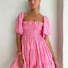 Palm Noosa Kub Dress In Pink