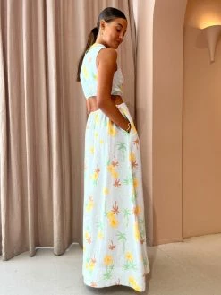 Roame Loren Maxi Dress In Palmero -Coco & Lola SHOP ROAME Lowres 47 600x