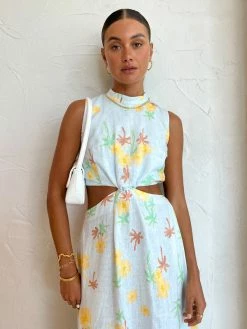 Roame Loren Maxi Dress In Palmero -Coco & Lola SHOP ROAME Lowres 53 600x