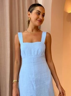 Roame Kaia Dress In Cornflower -Coco & Lola SHOP Roame Low Res 63 600x