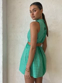 Roame Sutton Dress In Roame Scarf Print -Coco & Lola SHOP Roame Low Res 79 600x