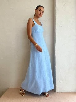 Roame Kaia Dress In Cornflower -Coco & Lola SHOP Roame Low Res 82 600x