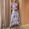 Roame Jude Dress In Roame Tiles Print -Coco & Lola SHOP Roame Low Res 87 600x