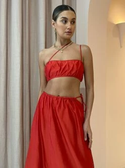 Sir Lucelia Skirt In Red -Coco & Lola SHOP SIR. lowres 130 600x