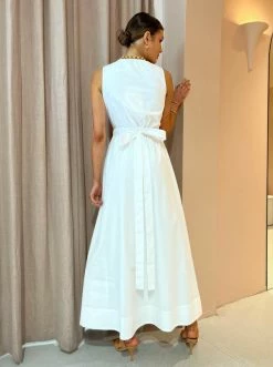 Sir Dion Gathered Dress In Blanc -Coco & Lola SHOP SIR Drop2 Low Res 14 600x