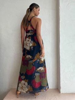 Sir Bonita V Neck Gown In Garcia Floral Print -Coco & Lola SHOP SIR Low Res 135 6498ea48 a041 473f 8708 300cca9ffdc6 600x